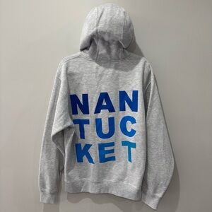 BROdenim Nantucket Grey Hoodie Size Medium